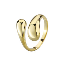 Fashion Accessories Brass Ring irregular cross shape Simple Popular Jewelry Women